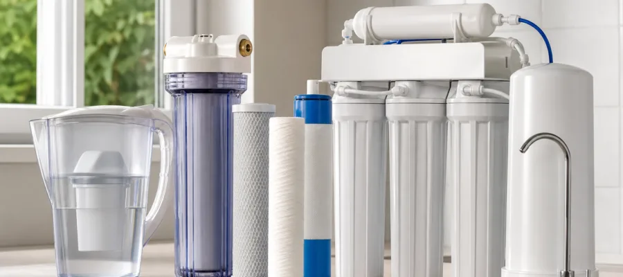 Wie Sie den richtigen Wasserfilter fuer Ihre Wasserquelle auswaehlen