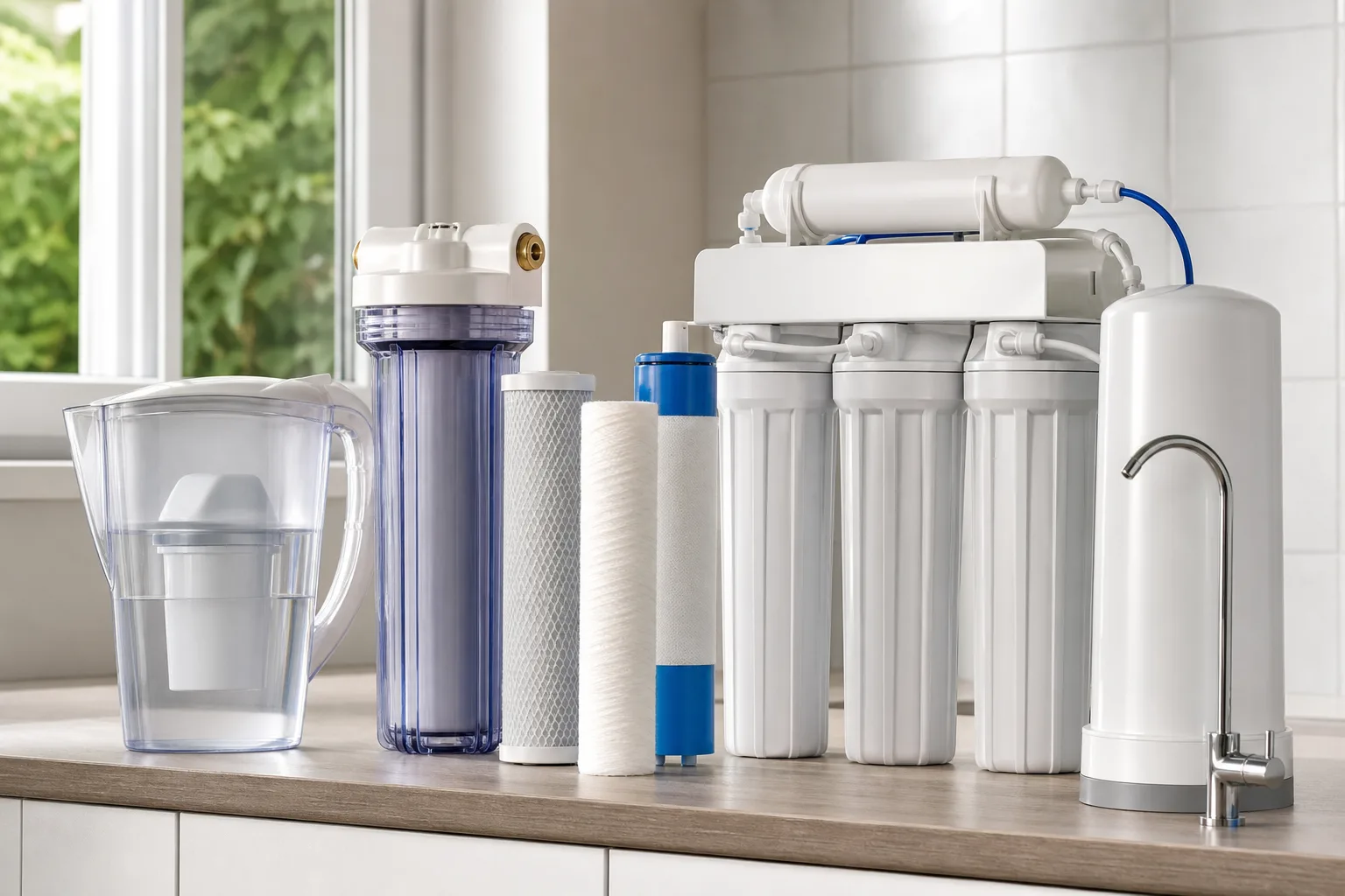 Wie Sie den richtigen Wasserfilter fuer Ihre Wasserquelle auswaehlen