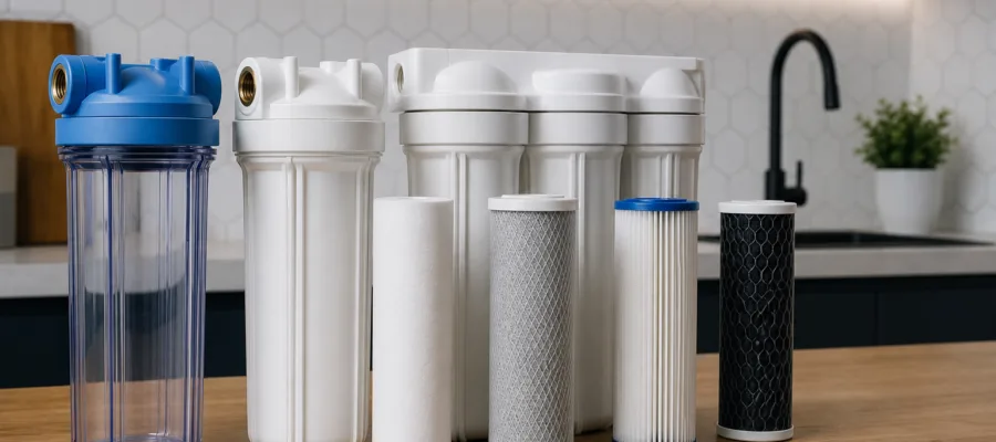 Kaufberatung Wasserfilter fuer spezielles Wasser: Loesungen fuer Kalk, Chlor und Schadstoffe